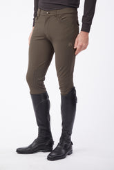 SAN DIEGO MEN'S RIDING BREECHES WITH KNEE GRIP - TK FABRIC - Optical white | Vestrum