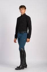 SAN DIEGO MEN'S RIDING BREECHES WITH KNEE GRIP - TK FABRIC - Optical white | Vestrum