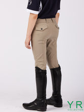 SAN DIEGO BOY'S RIDING BREECHES WITH KNEE GRIP - TK FABRIC - Optical white | Vestrum