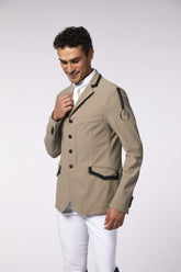 LECCE MEN'S COMPETITION JACKET - TK FABRIC - Light beige/black | Vestrum