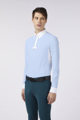 TENNO MEN'S LONG SLEEVE COMPETITION SHIRT - Sky blue | Vestrum