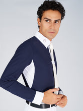 TENNO CAMICIA DA COMPETIZIONE A MANICHE LUNGHE DA UOMO - Azzurro cielo | Vestrum