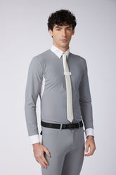 TENNO CAMICIA DA COMPETIZIONE A MANICHE LUNGHE DA UOMO - Azzurro cielo | Vestrum