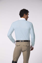 TENNO MEN'S LONG SLEEVE COMPETITION SHIRT - Sky blue | Vestrum