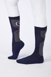 LEVICO ULTRA LIGHT RIDING SOCKS - Blue navy/white | Vestrum