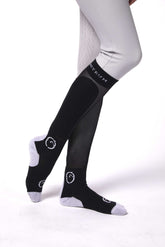 TERCEIRA RIDING SOCKS - Black | Vestrum
