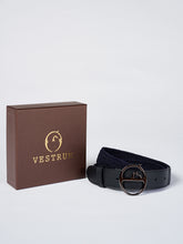 FARO CINTURA CON FIBBIA VESTRUM - Nero/nero | Vestrum