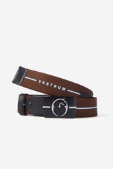 DENNO ELASTIC BELT - Hazelnut/black | Vestrum
