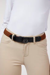 PEDASO BELT WITH VESTRUM LOGO BUCKLE - Coconut | Vestrum