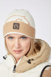 MANERBIO WINTER BEANIE - White/corten | Vestrum