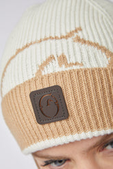 MANERBIO WINTER BEANIE - White/corten | Vestrum