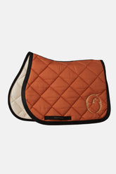 BONN JUMPING SADDLE PAD - Black/white border | Vestrum