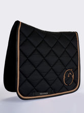 CHICAGO DRESSAGE SADDLE PAD - Black/white | Vestrum