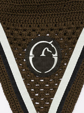 AUGUSTA HORSE EARNET - Burgundy white/black | Vestrum