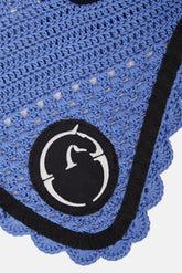 LEEDS HORSE EAR BONNET - Black/white | Vestrum