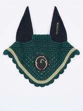 LEEDS HORSE EAR BONNET - Black/white | Vestrum