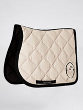LOS ANGELES JUMPING SADDLE PAD - Medium grey/blue embroide | Vestrum