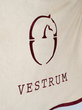 VICENZA HORSE FLEECE RUG - Black/burgundy/corten | Vestrum