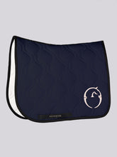 PERUGIA DRESSAGE SADDLE PAD - Dark olive green/beige | Vestrum