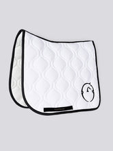 PERUGIA DRESSAGE SADDLE PAD - Dark olive green/beige | Vestrum
