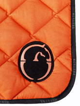 BELLAGIO JUMPING SADDLE PAD WITH PATCH LOGO - Copper red | Vestrum