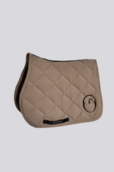 TOYAMA JUMPING SADDLE PAD - TK FABRIC - Pale olive/coconut | Vestrum