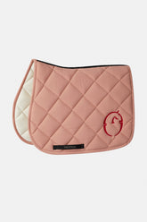 TOYAMA JUMPING SADDLE PAD - TK FABRIC - Pale olive/coconut | Vestrum