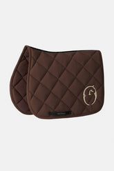 TOYAMA JUMPING SADDLE PAD - TK FABRIC - Pale olive/coconut | Vestrum