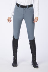 SYRACUSE WOMEN'S RIDING BREECHES WITH KNEE GRIP - Blue navy | Vestrum