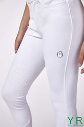 SYRACUSE GIRL'S RIDING BREECHES WITH KNEE GRIP - TK FABRIC - Black | Vestrum