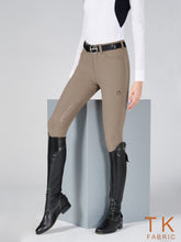 SYRACUSE WOMEN'S RIDING BREECHES WITH KNEE GRIP - TK FABRIC - Black | Vestrum