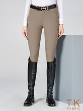 SYRACUSE WOMEN'S RIDING BREECHES WITH KNEE GRIP - TK FABRIC - Black | Vestrum