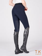 SYRACUSE WOMEN'S RIDING BREECHES WITH KNEE GRIP - TK FABRIC - Black | Vestrum