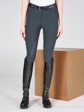 SYRACUSE WOMEN'S RIDING BREECHES WITH KNEE GRIP - TK FABRIC - Black | Vestrum