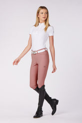 SYRACUSE WOMEN'S RIDING BREECHES WITH KNEE GRIP - TK FABRIC - Black | Vestrum