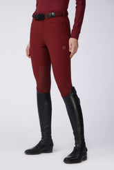 SYRACUSE WOMEN'S RIDING BREECHES WITH KNEE GRIP - TK FABRIC - Black | Vestrum