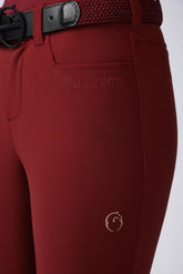 SYRACUSE WOMEN'S RIDING BREECHES WITH KNEE GRIP - TK FABRIC - Black | Vestrum
