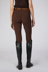 SYRACUSE PANTALONI DA EQUITAZIONE DA DONNA CON GRIP AL GINOCCHIO - TESSUTO TK - Nero | Vestrum