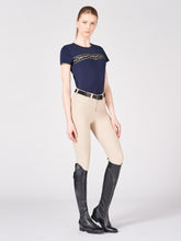 SYRACUSE WOMEN'S RIDING BREECHES WITH KNEE GRIP - Blue navy | Vestrum