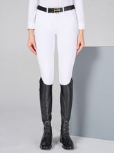 LAZISE WOMEN'S KNEE GRIP BREECHES WITH POCKETS ON THE BACK - Optical white | Vestrum