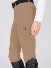 LAZISE WOMEN'S KNEE GRIP BREECHES WITH POCKETS ON THE BACK - Optical white | Vestrum