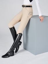 MOLVENO WOMEN'S RIDING BREECHES WITH KNEE GRIP - Dark grey blue navy | Vestrum
