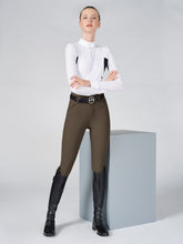 MOLVENO WOMEN'S RIDING BREECHES WITH KNEE GRIP - Dark grey blue navy | Vestrum