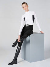 MOLVENO WOMEN'S RIDING BREECHES WITH KNEE GRIP - Dark grey blue navy | Vestrum