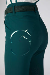 MOLVENO WOMEN'S RIDING BREECHES WITH KNEE GRIP - Dark grey blue navy | Vestrum