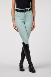 MOLVENO WOMEN'S RIDING BREECHES WITH KNEE GRIP - Dark grey blue navy | Vestrum