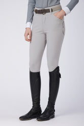 MOLVENO WOMEN'S RIDING BREECHES WITH KNEE GRIP - Dark grey blue navy | Vestrum