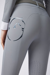 MOLVENO WOMEN'S RIDING BREECHES WITH KNEE GRIP - Dark grey blue navy | Vestrum