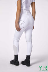 MOLVENO GIRL'S RIDING BREECHES WITH KNEE GRIP - TK FABRIC - Optical white | Vestrum
