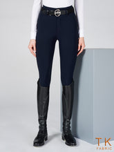 MOLVENO WOMEN'S RIDING BREECHES WITH KNEE GRIP - TK FABRIC - Blue navy | Vestrum